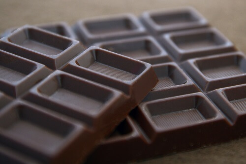 チョコをゆっくりじっくり食べる